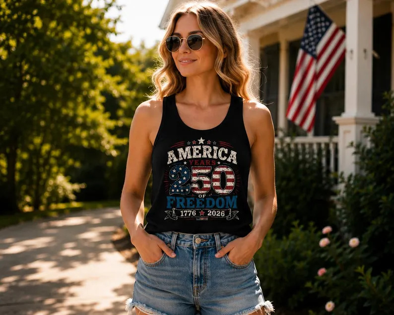 America Freedom Tank Top gallery
