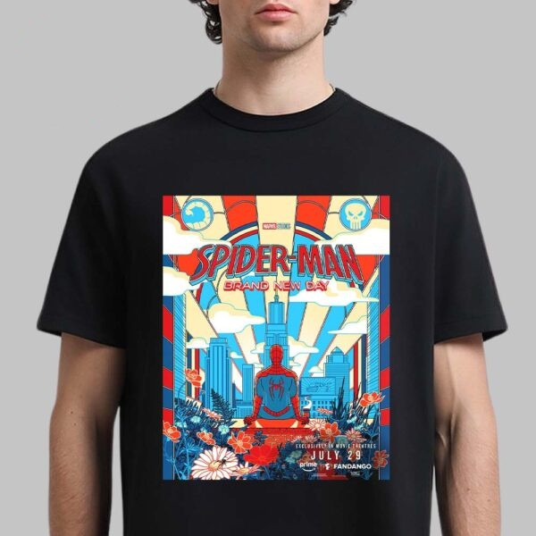 Spider-Man Brand New Day Prime Screening T-Shirt Unisex All Sizes CB0430 gallery