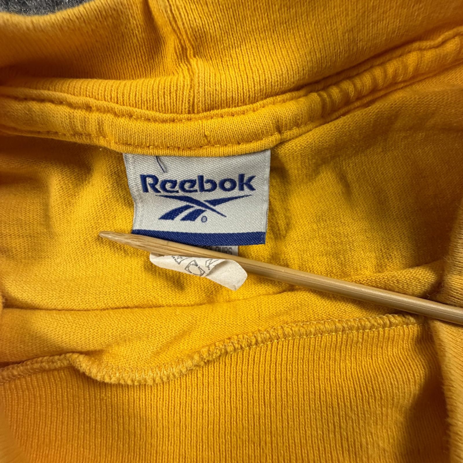 Reebok Men's Long Sleeve Activewear Shirt Yellow Size Large #1007 gallery