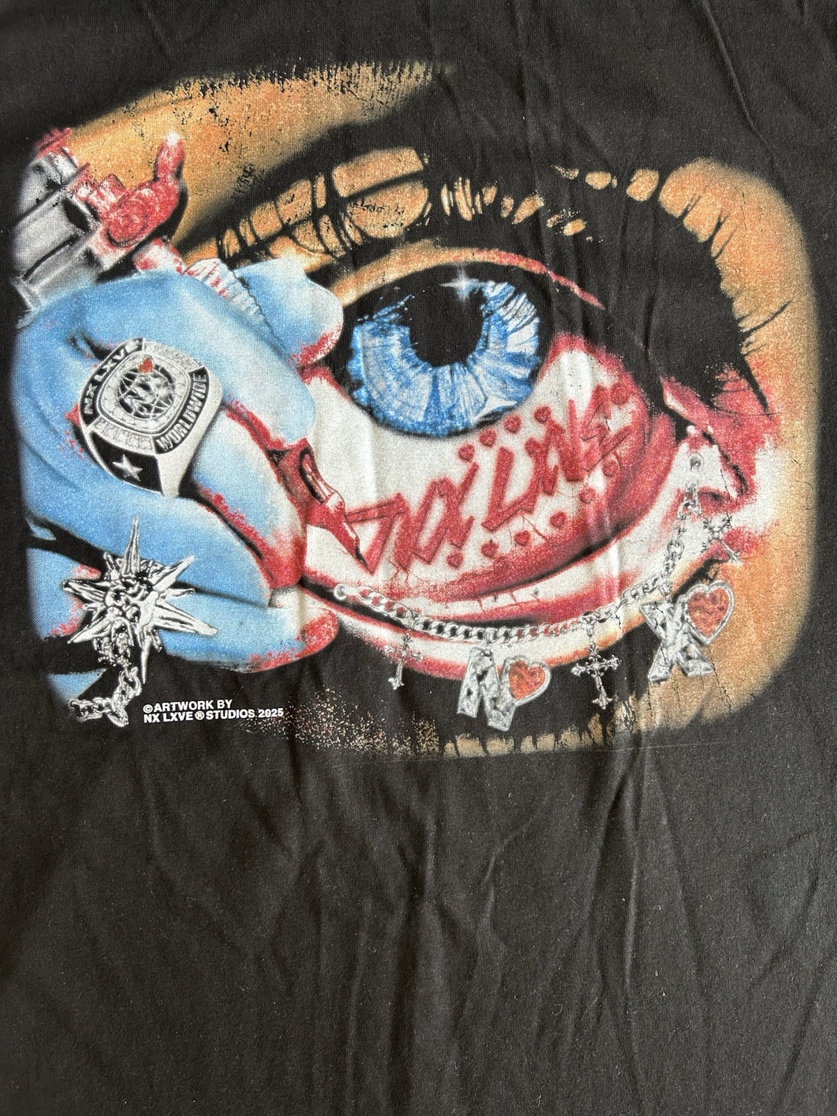 Shaka Wear Men’s Super Max Heavyweight Stylish T-Shirt Sz M World Famous NX LXVE