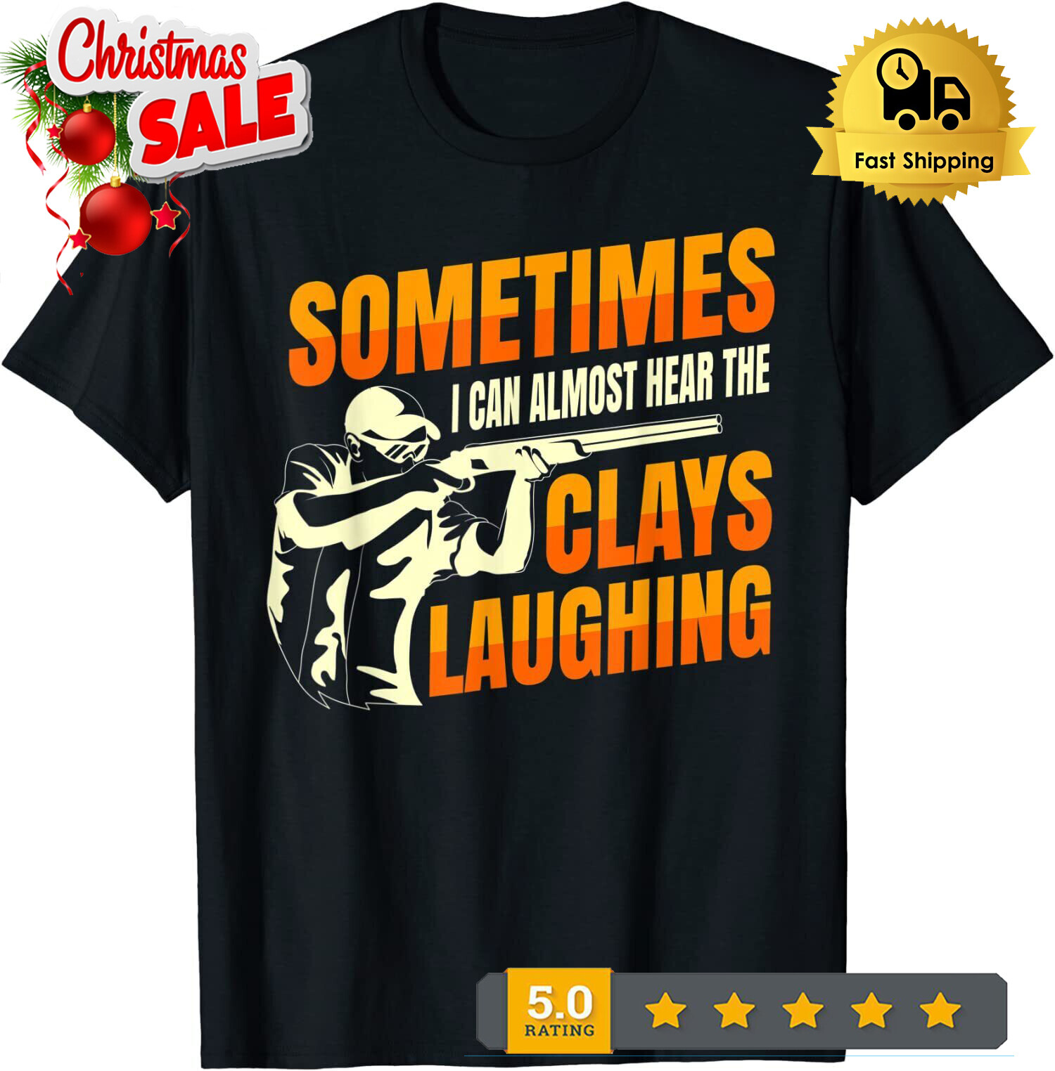 2026/New Limited Clay Trap Shooting Flying Launcher Casua T-Shirt gallery