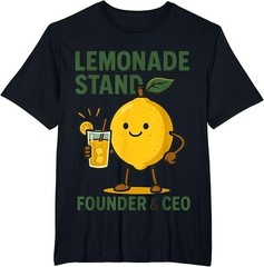 Retro Lemonade Stand Founder And Ceo Gift Short Sleeve All Size Shirt