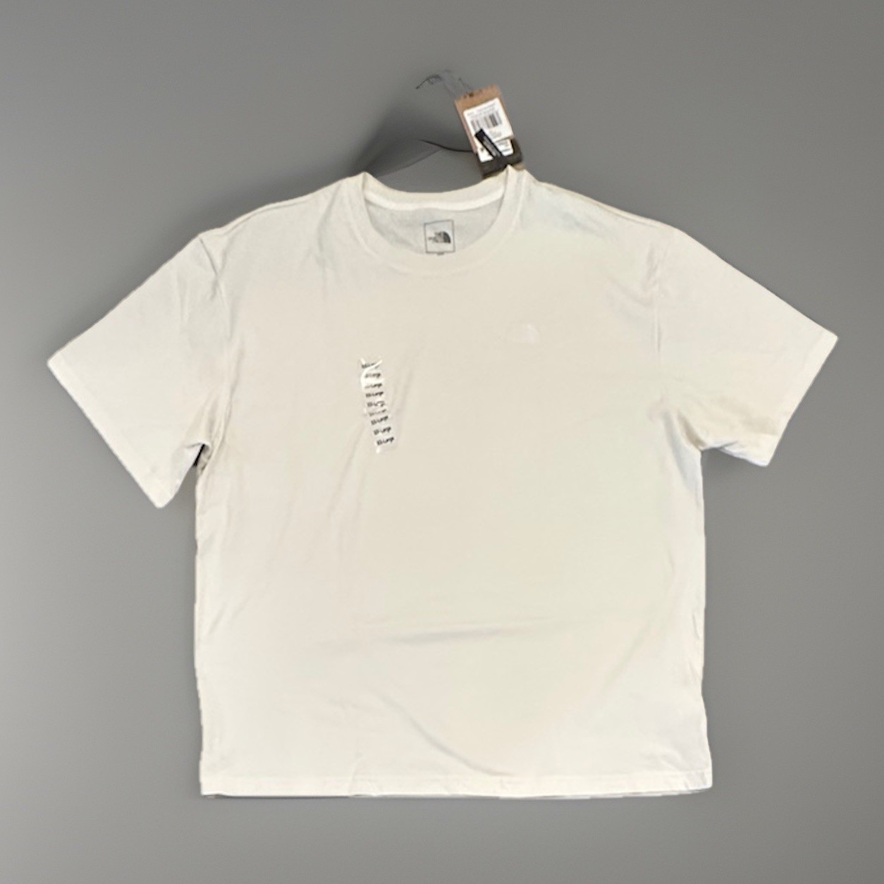 The North Face Short Sleeve Evolution Tee, White Dune, XXL, #NF0A8B6M, New