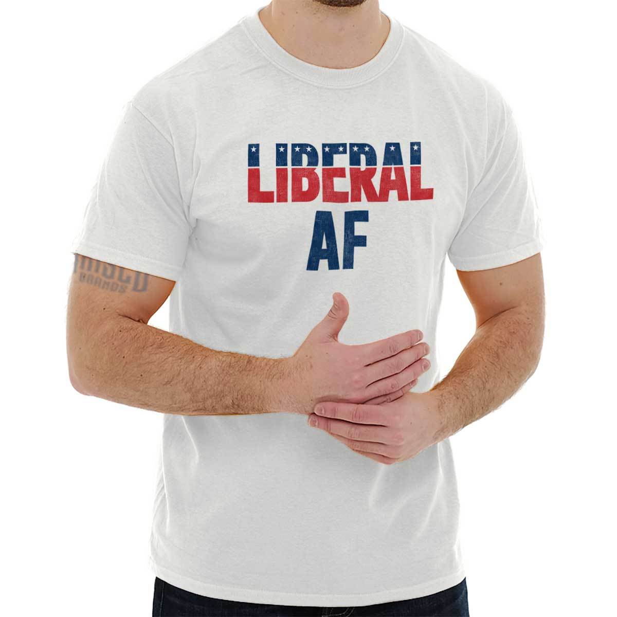 Liberal AF Pro Democrat Left Wing Political Progressive Classic T Shirt Tee gallery