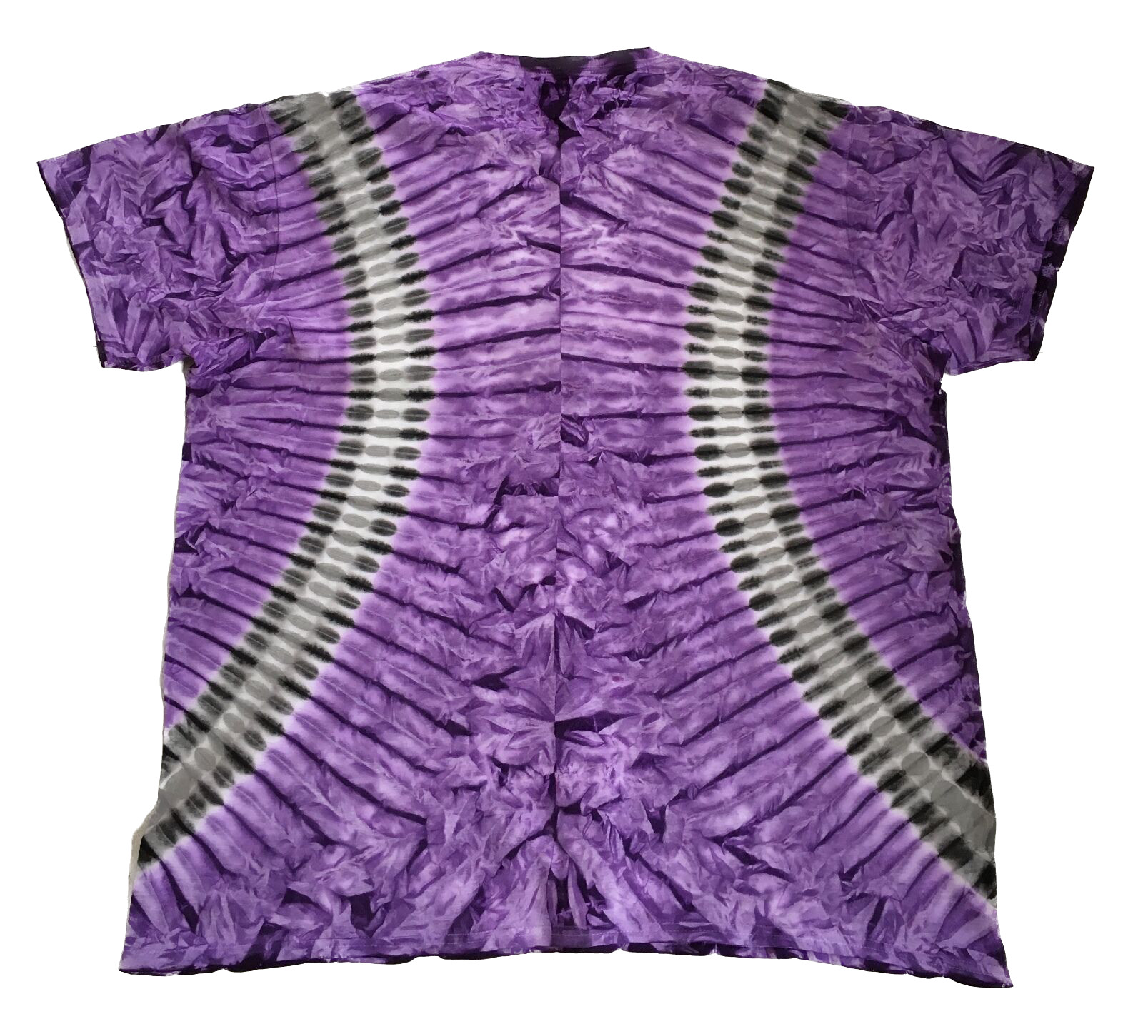 *New* 2XL - Sm Handmade Tie Dye, Violet Black Bender, Crew or V-Neck gallery