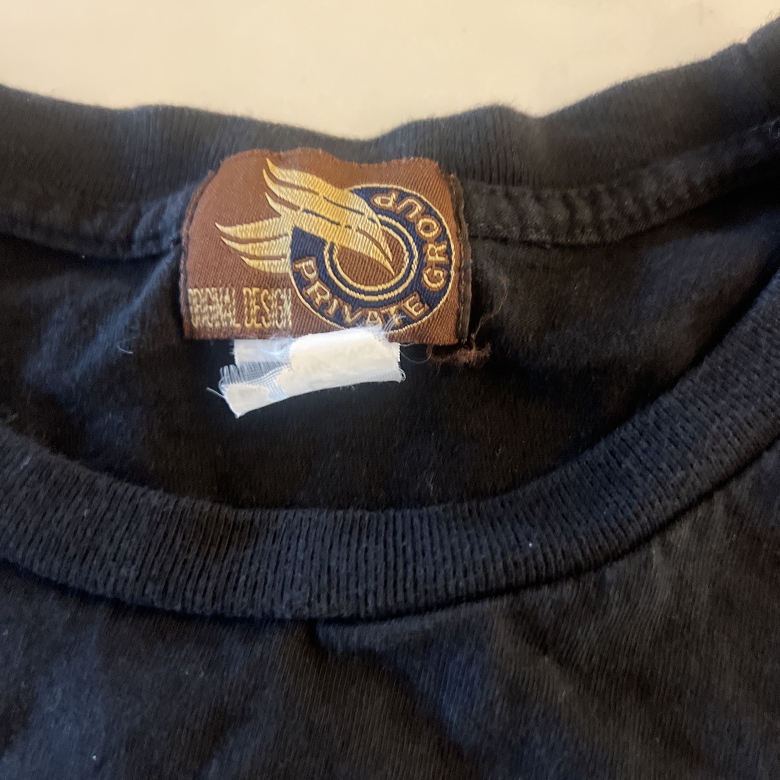 Vintage Thailand T-Shirt Men's Large Black EUC Thai Buddha Artifacts Relics gallery