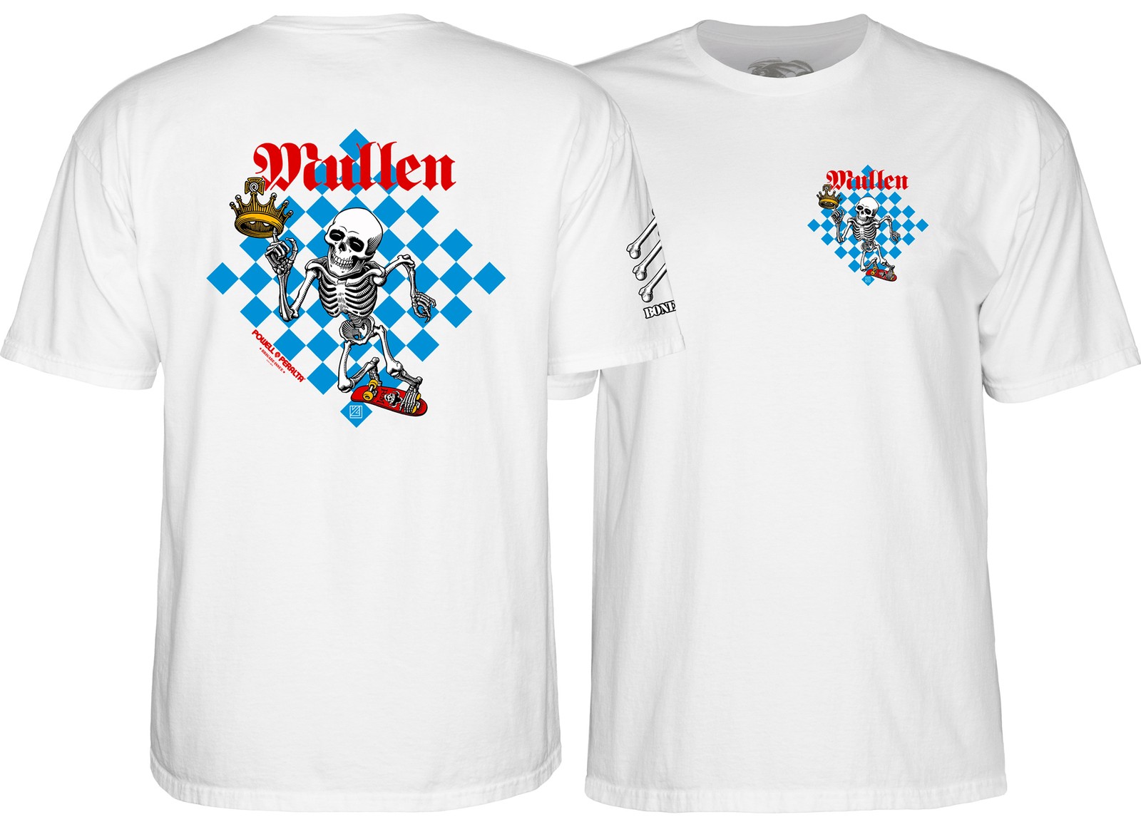 Powell Peralta BONES BRIGADE Rodney Mullen CHESS Skateboard T Shirt WHITE gallery