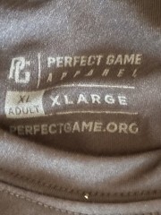 Perfect Game USA Baseball Player Development S/S T-Shirt Black X-Large – NWT!