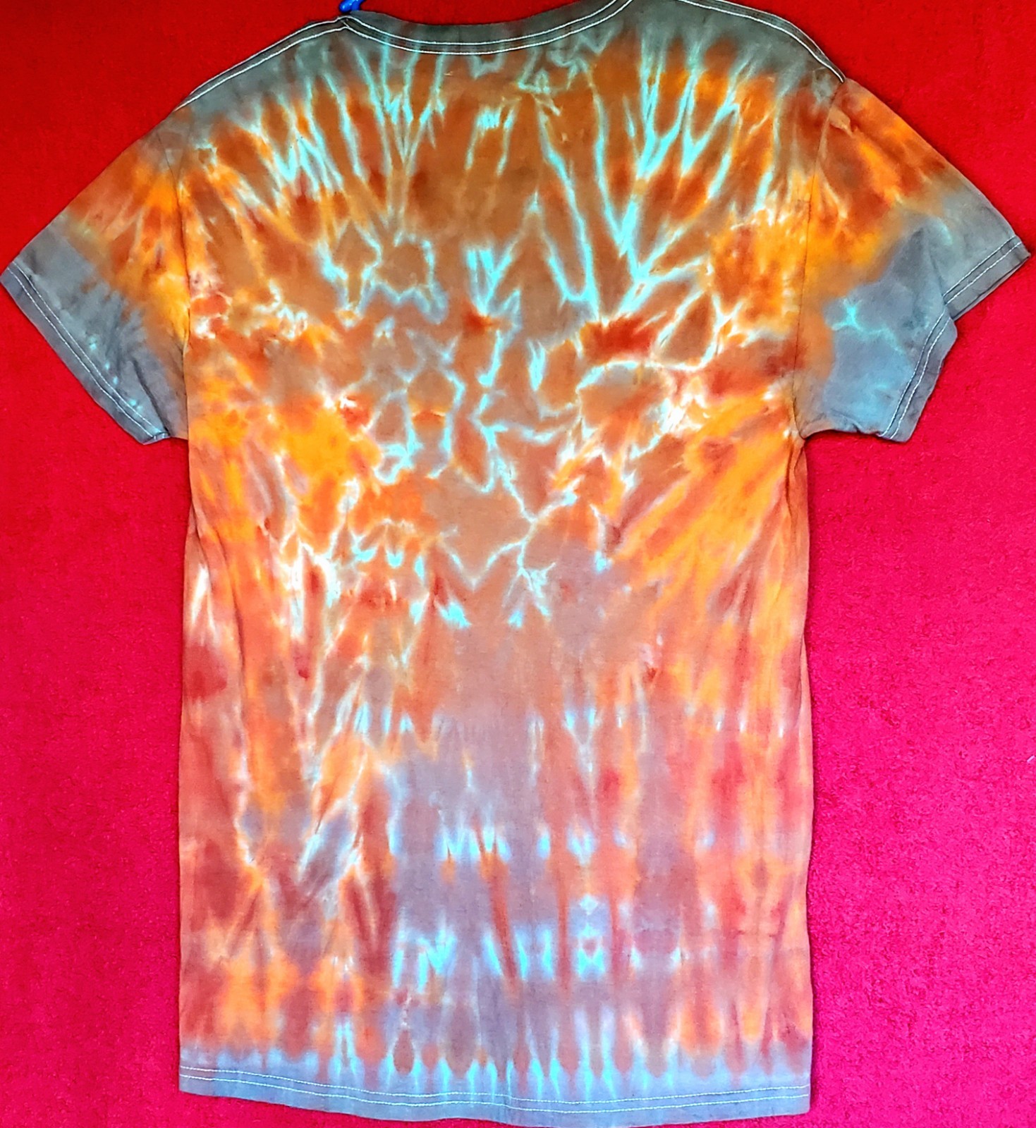 HANES SIZE MEDIUM 100% Cotton Tye Dyed Shirt Pre-washed WON'T FADE VERY SOFT gallery