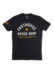 Fasthouse Men’s Fast Life Short Sleeve T-shirt Live the Fast Life Motocross Tee