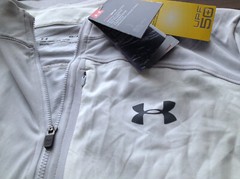 【New】Under Armour Men’s【UA Tech 1/2 Zip UPF 50 Pullover T-Shirt】Light Grey @M