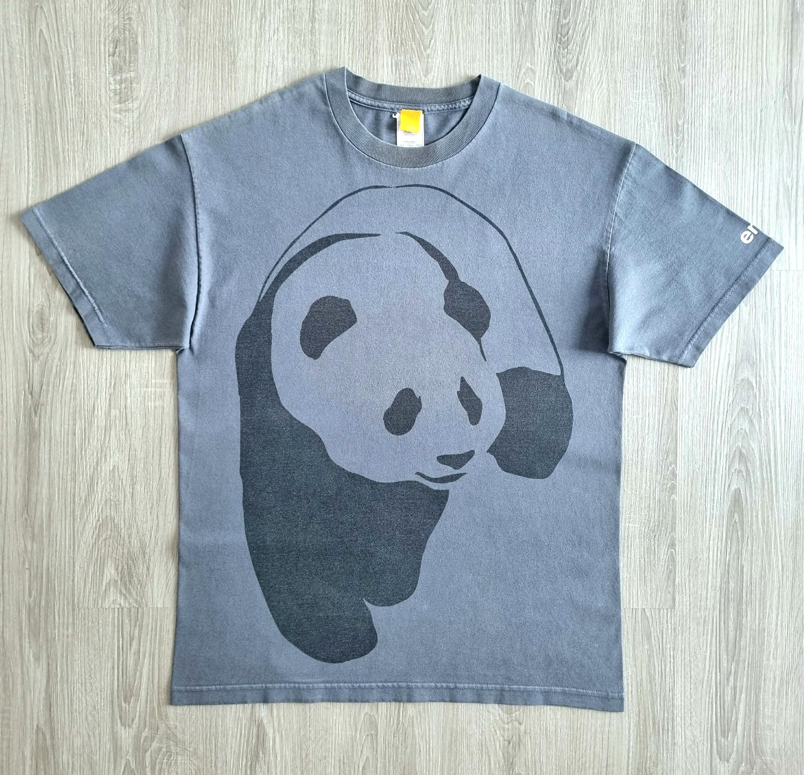 Vintage ENJOI Skateboards Shirt L Skate Big Panda Cartoon Almost Jacuzzi April