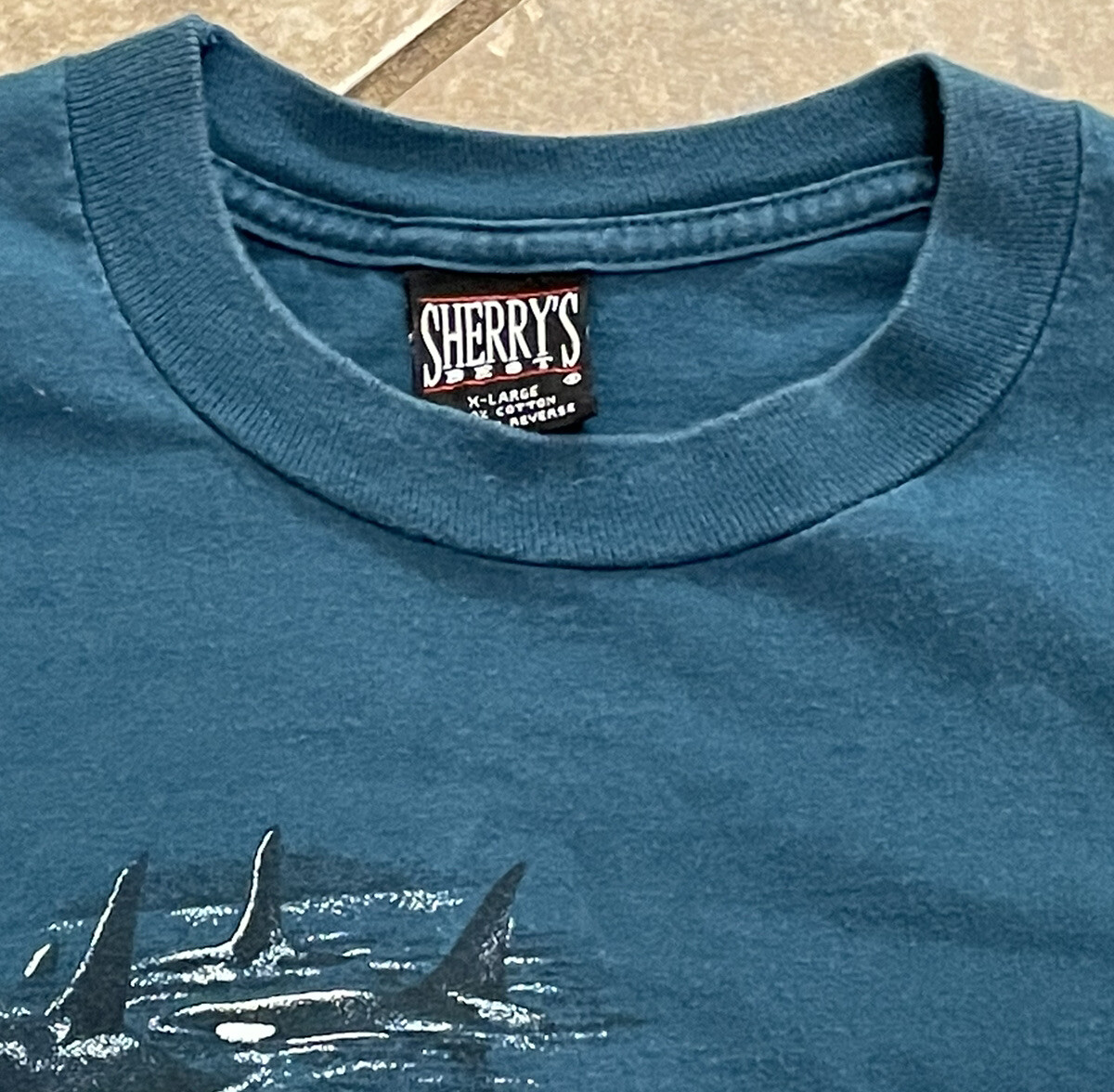 Vintage Y2K Killer Whale Sea World San Diego T-shirt XL gallery