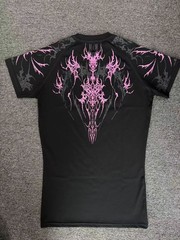 Breathedivinity tight short-sleeved high-elasticity training and fitnessclothing