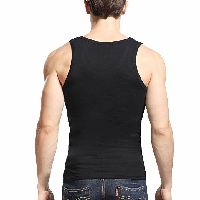 3-12 Packs Mens 100% Cotton Tank Top A-Shirt Undershirt Ribbed Finest Quality gallery