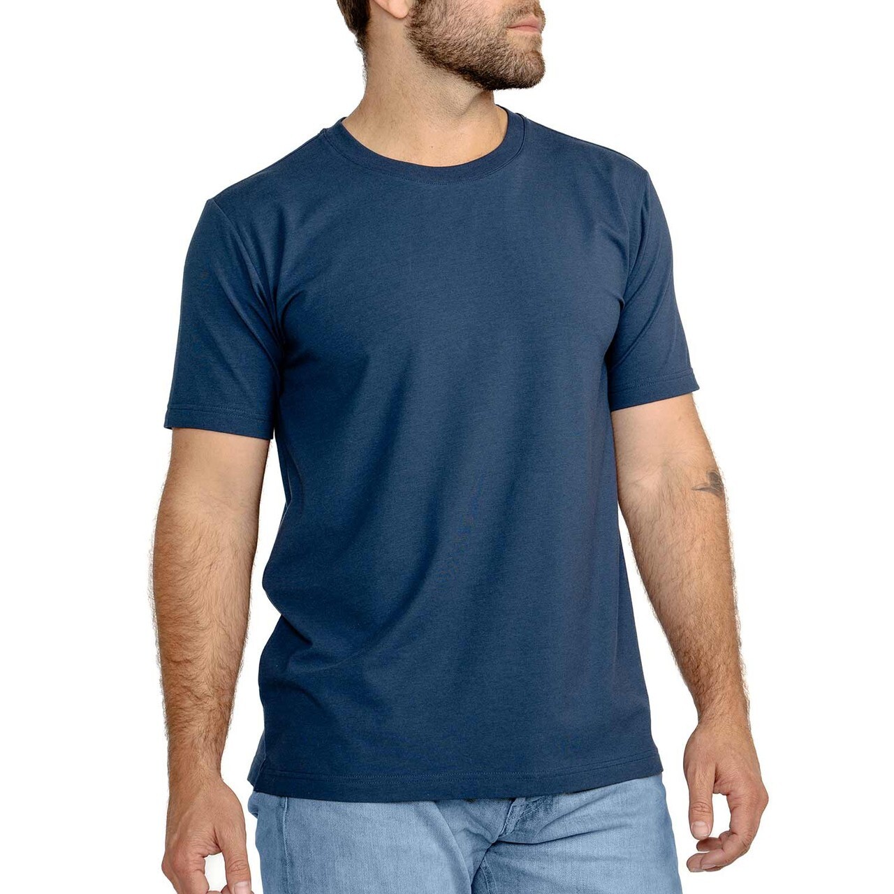 Ejis Men's Regular Navy T-Shirt gallery