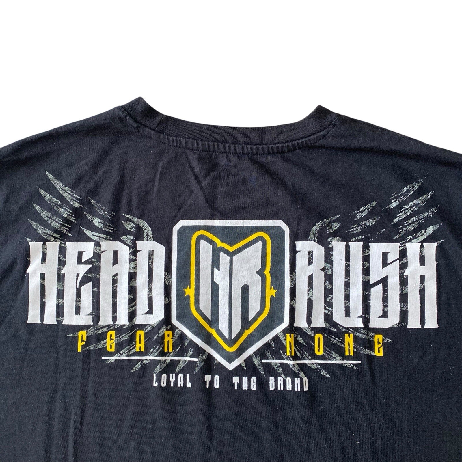 Headrush T-shirt Fortune Favours the Brave Death to Defeat Mens 3XL Graphic SS gallery