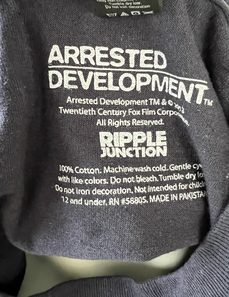Tultex Arrested Development There's Always Money In The Banana Stand Shirt XL gallery