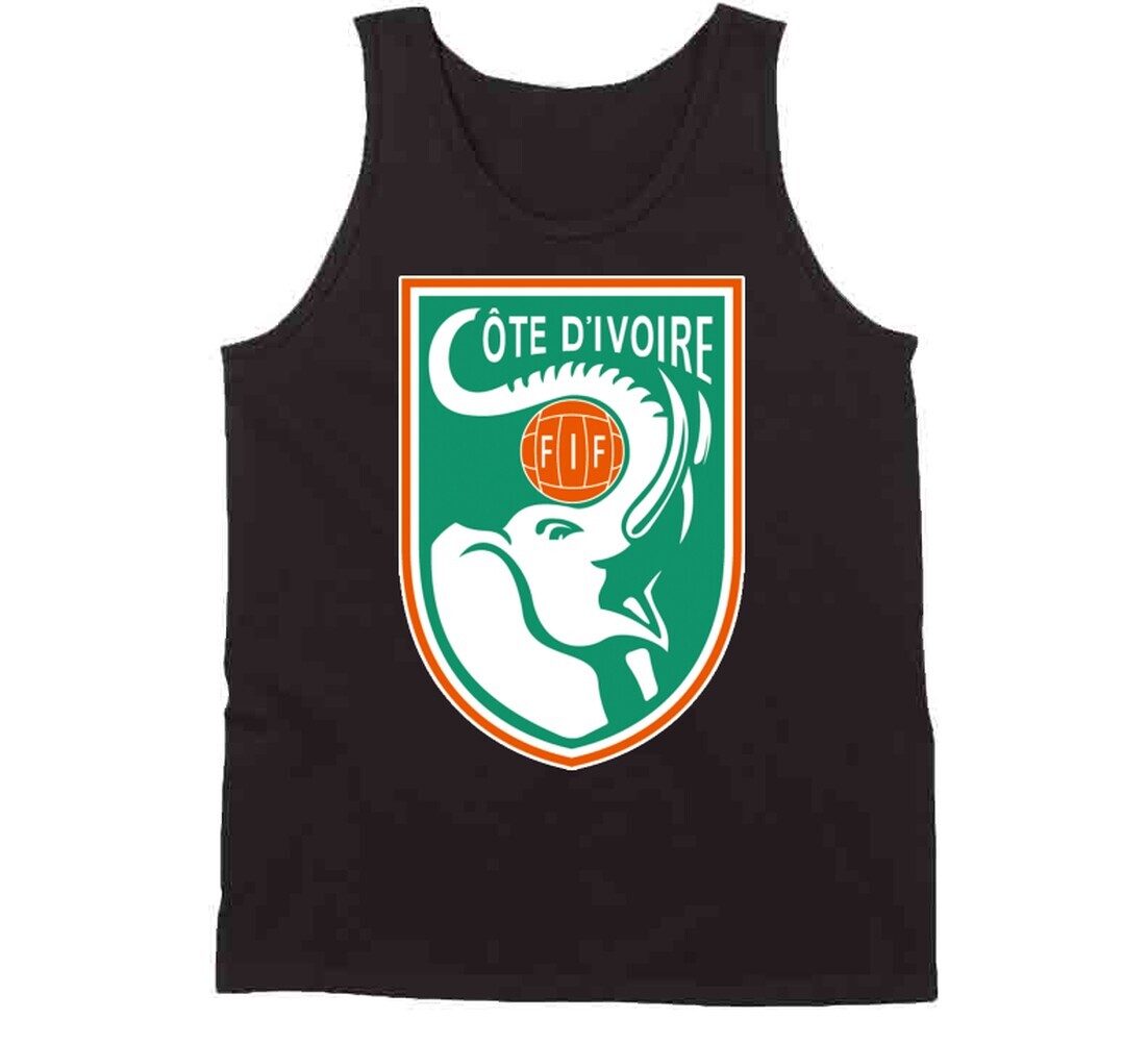 Ivory Coast Cote D'ivoire Soccer Futbol World Cup Logo Crest T Shirt gallery