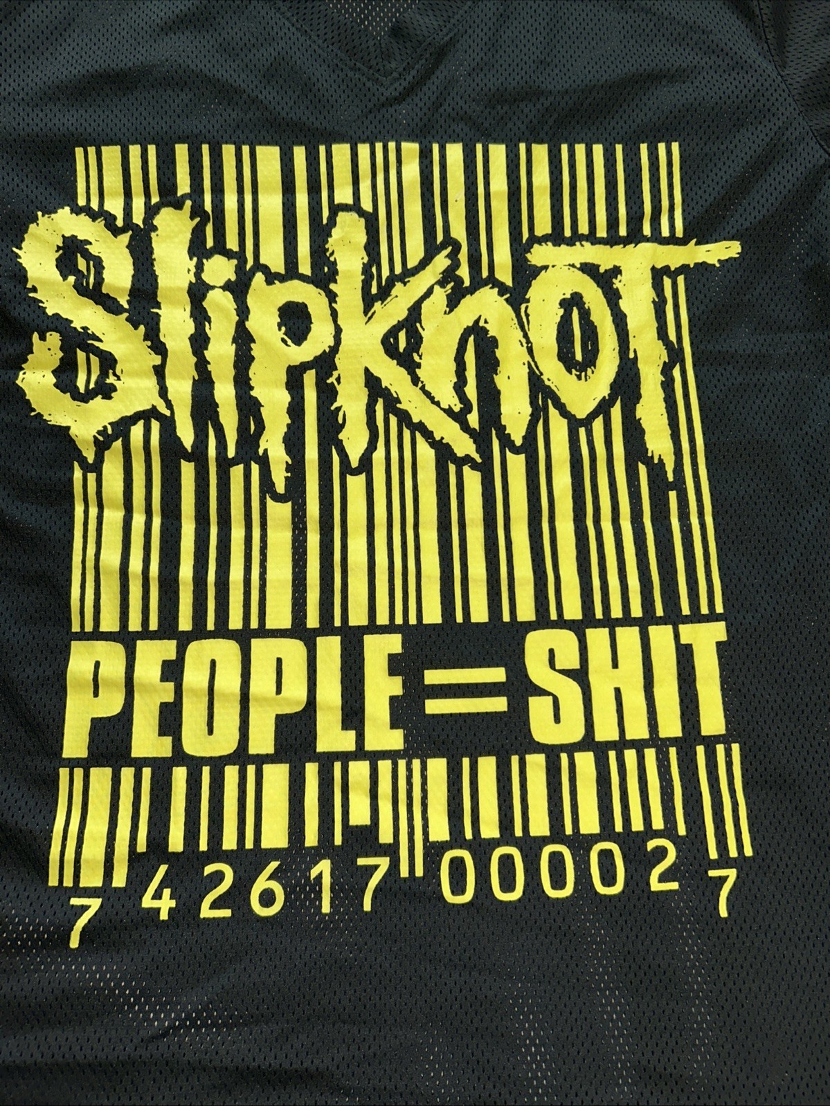 Slipknot Barcode dolls kill Double Sided Mesh Jersey Size Small gallery