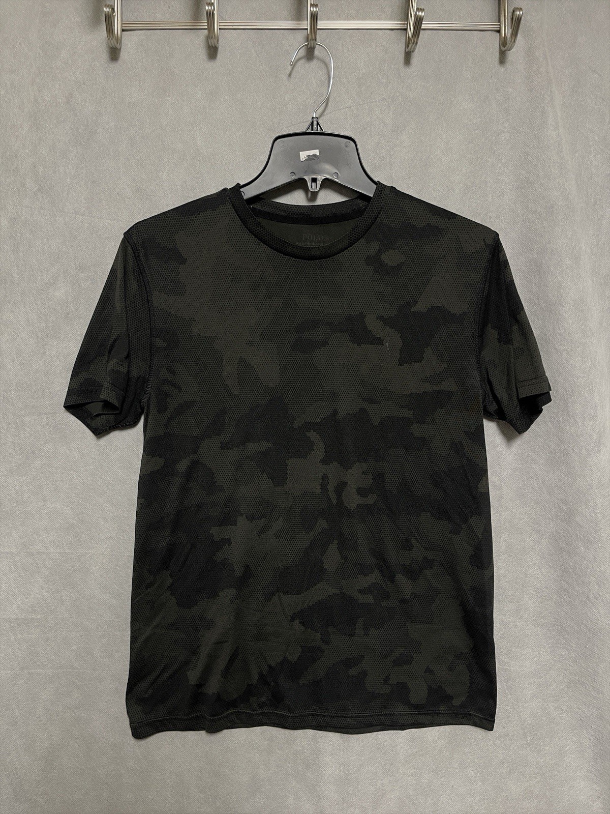 Polo Ralph Lauren Shirt Men S Gray Black Camo Performance Jersey Golf Casual Tee gallery