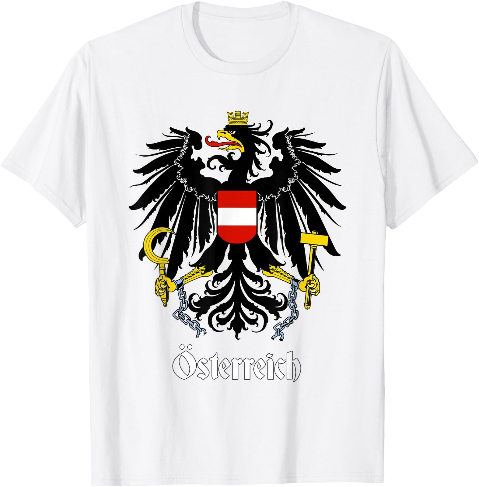 Austrian Eagle T-shirt Osterreich Austria Flag T-Shirt gallery