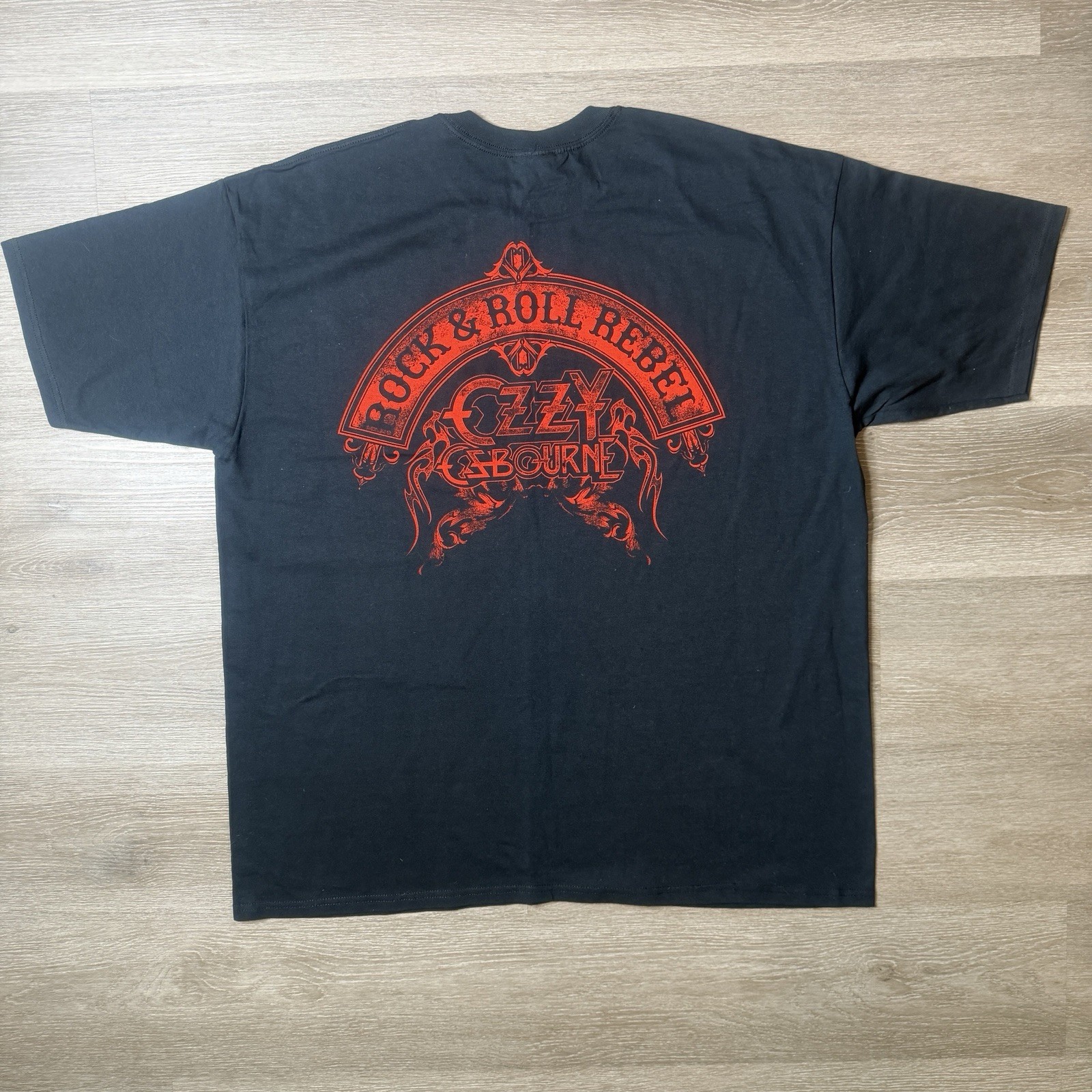 Vintage Ozzy Osbourne Rock & Roll Rebel Black Men’s Retro T-Shirt Size 3XL gallery