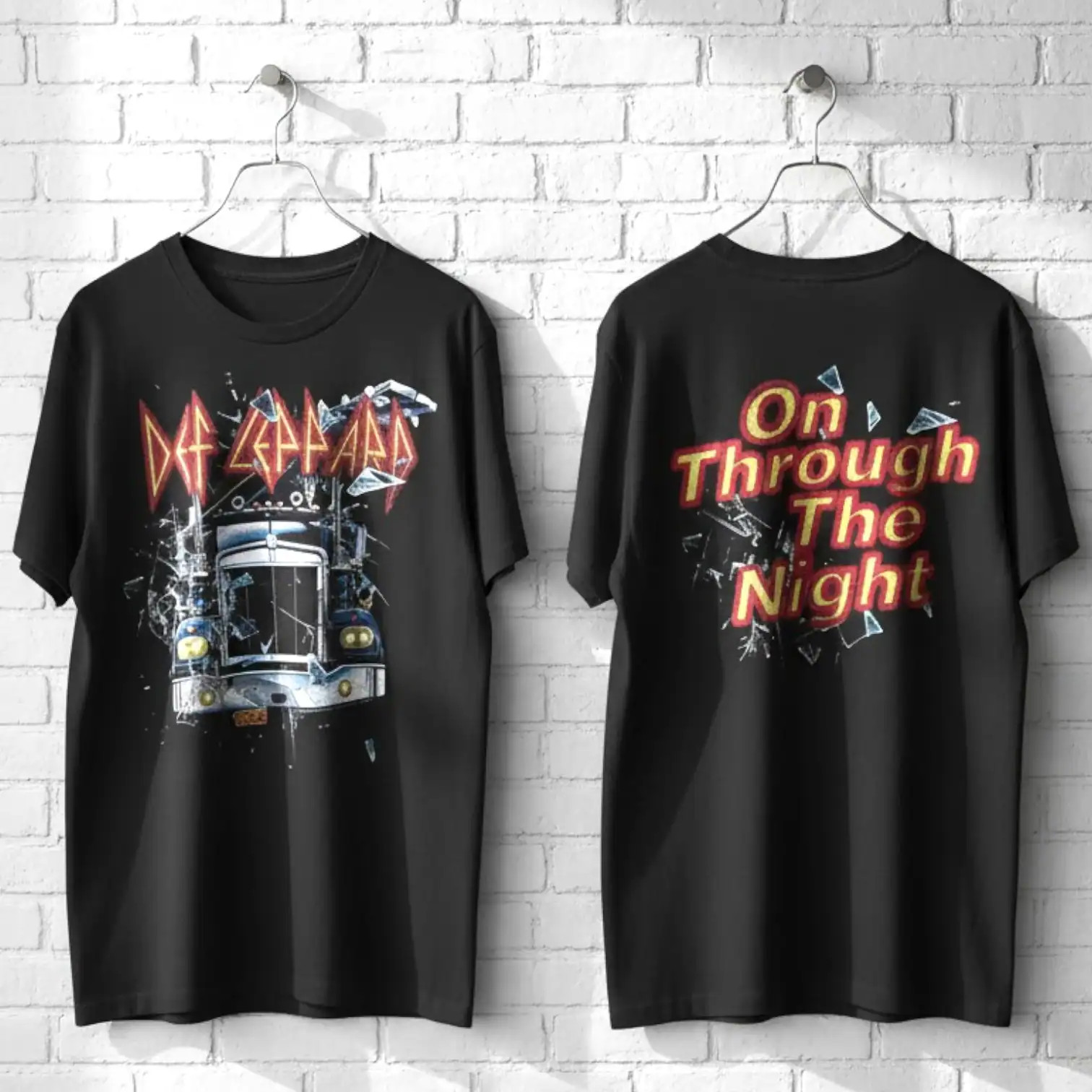 Def Leppard On Through the Night Men’s T Shirt