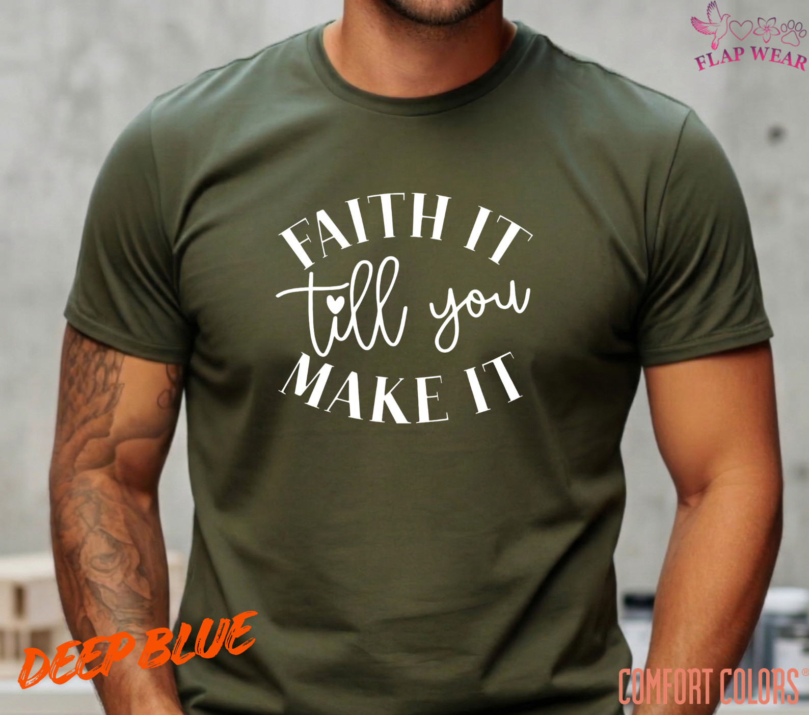 Unisex Faith It Till You Make T-Shirt, Men T shirt,Women T shirt Gift Christian gallery