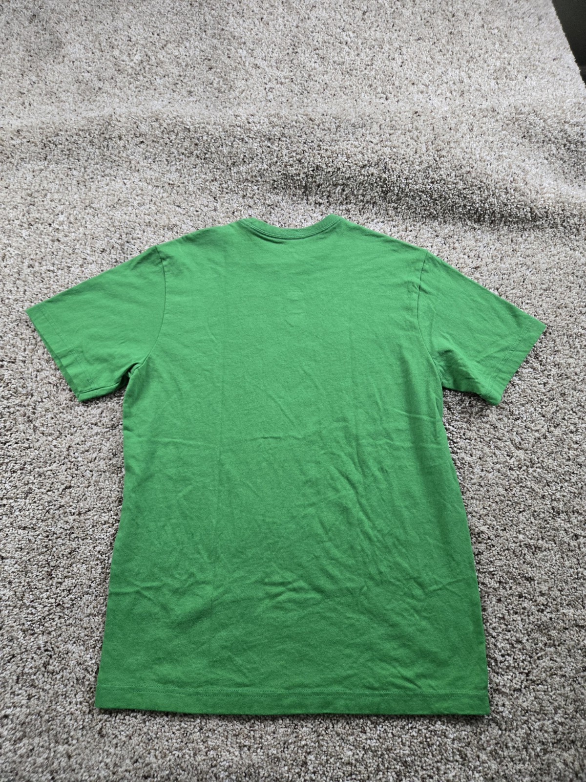 Apple T Shirt Medium Green Short Sleeve Crew Neck Cotton Graphic Employee gallery