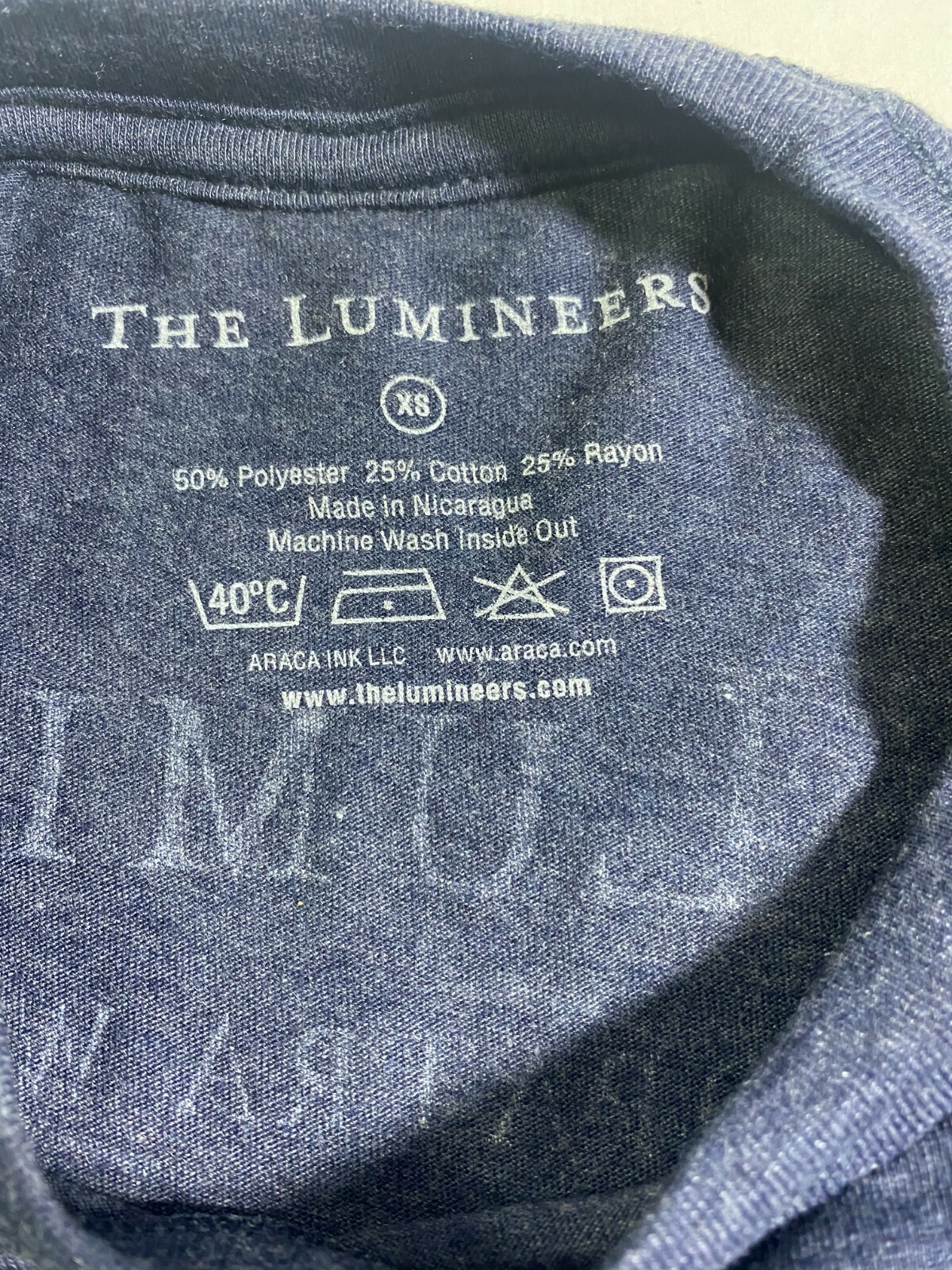 The Lumineers CLEOPATRA WORLD TOUR T-SHIRT ORIGINAL OFFICIAL MERCHANDISE NEW!! gallery