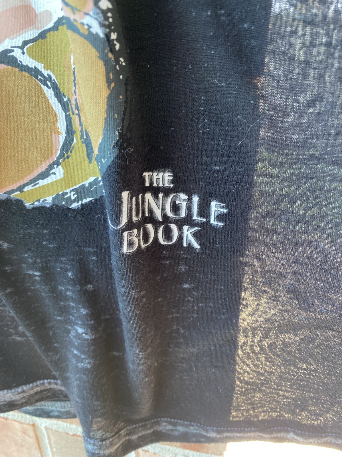 Disney The Jungle Book "Trust Me" Graphic T-Shirt Mens XL See Through gallery