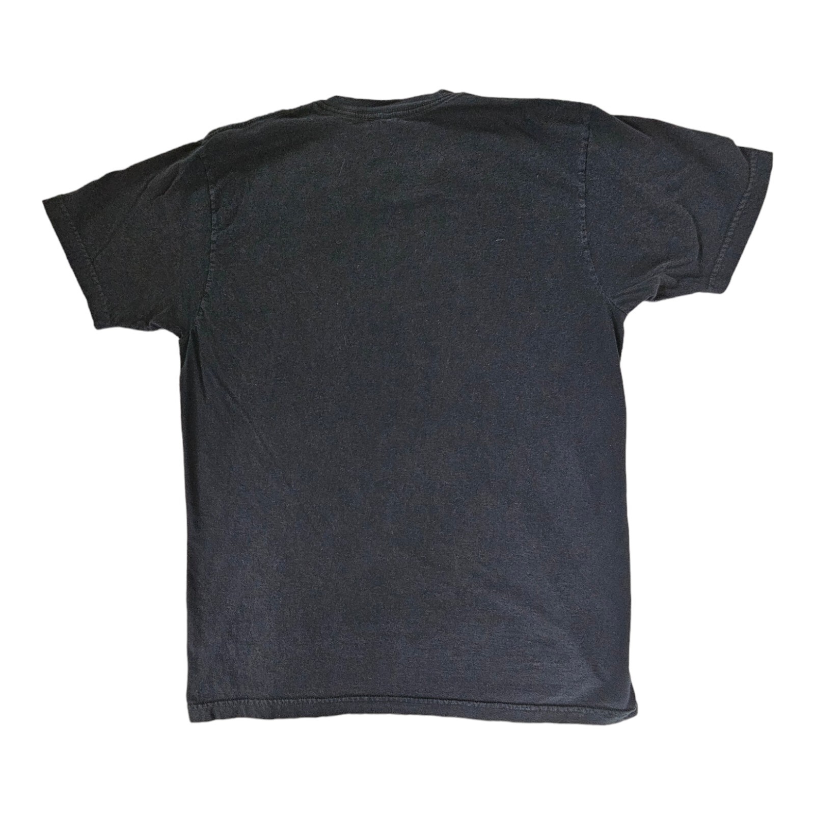 American Apparel Men's Large Black Graphic T-Shirt 100% Combed Cotton Made USA gallery