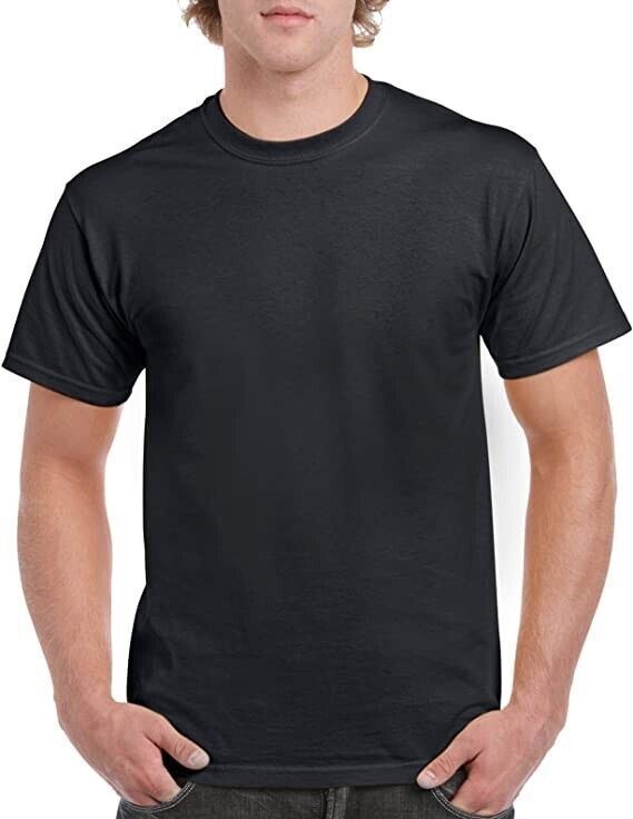 Gildan Mens Plain T Shirts Solid Cotton Short Sleeve Blank Tee Top Shirts S-3XL gallery