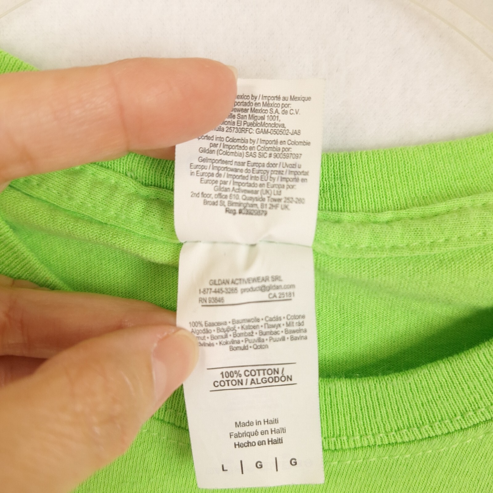 T Shirt Mens L Lime Green Short Sleeve Crew Neck Streetwear Adults Gen Z Humor gallery