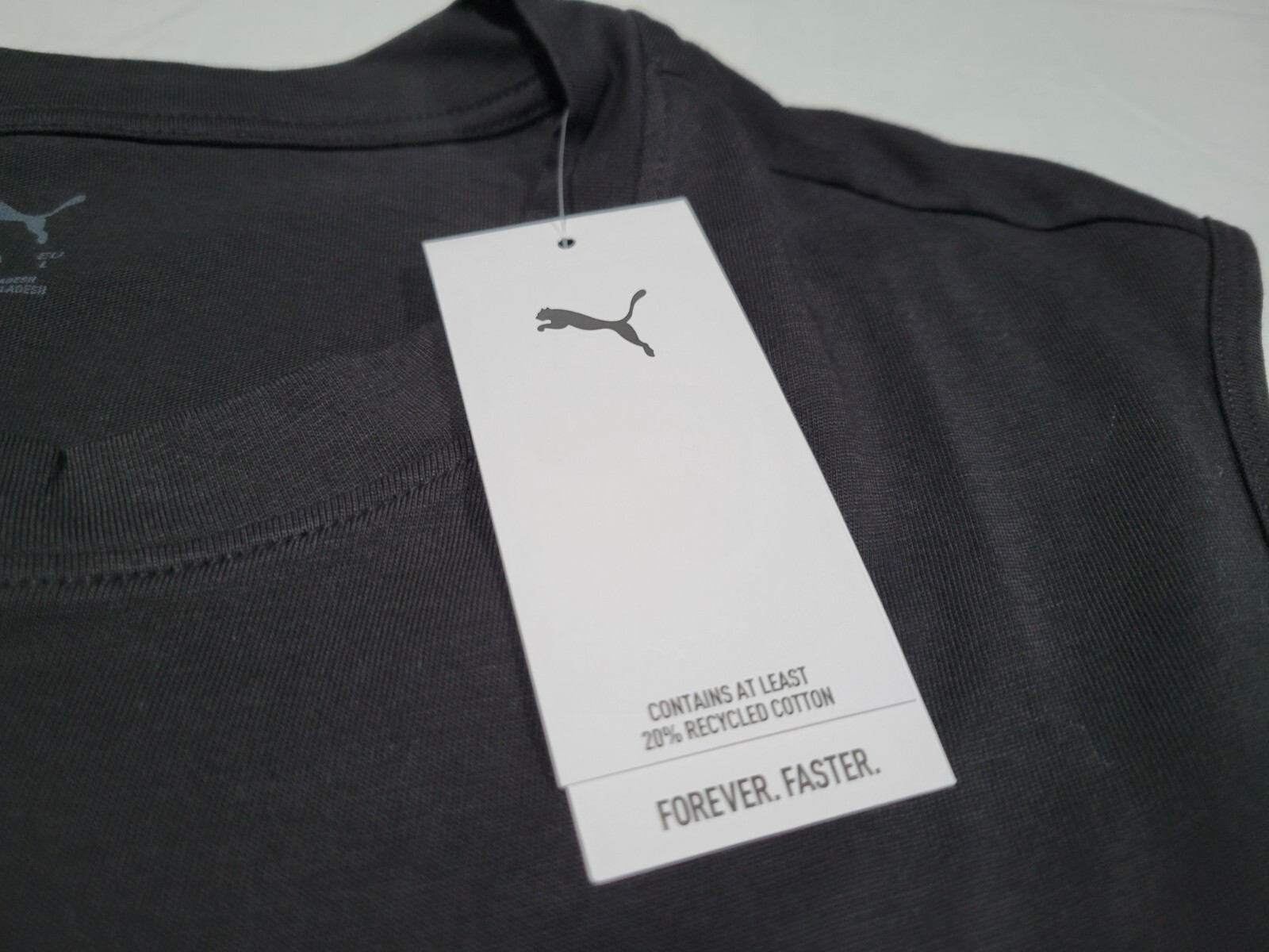 Puma Mens ESS Big Logo Sleeve Less Sports Training Faster Tank Puma Black gallery