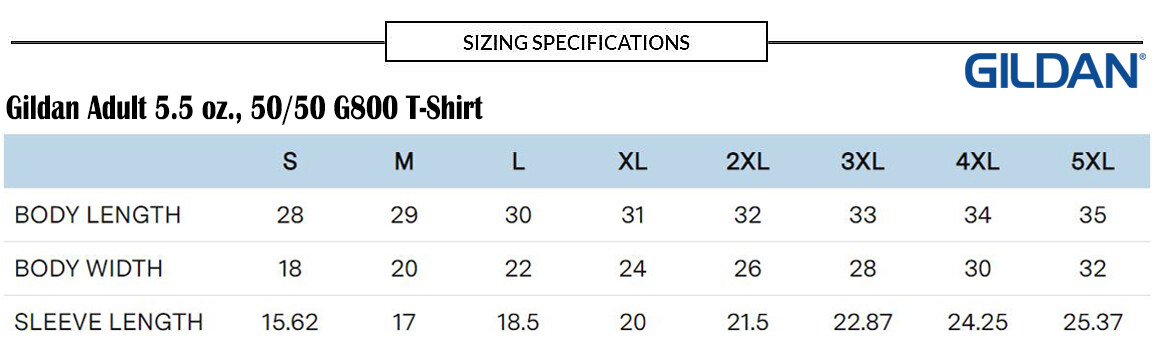 Gildan Mens 50/50 USA Cotton/Polyester Plain Short Sleeves T-Shirt G800 S-3XL gallery