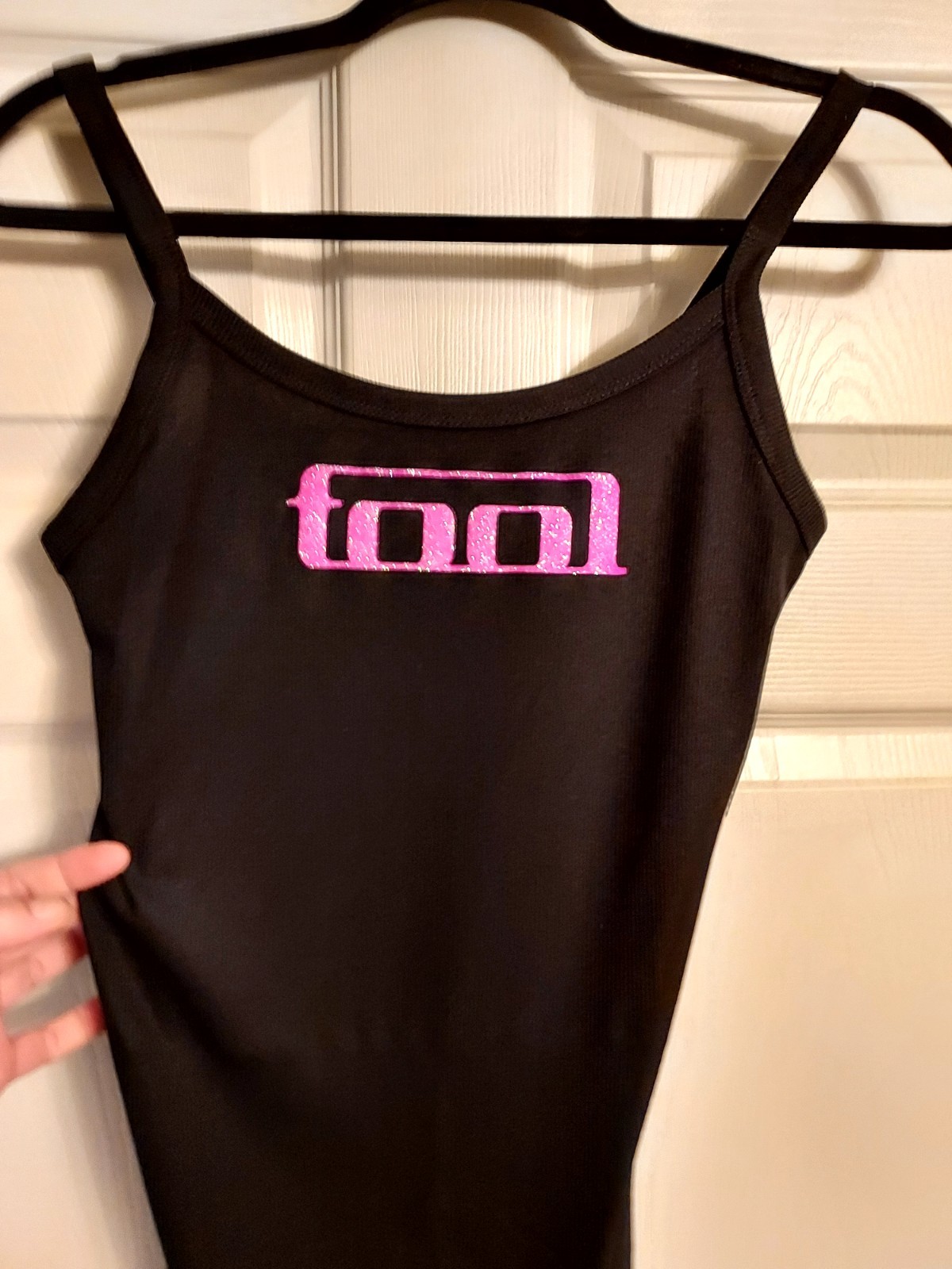 tool band tank top tool crop top tool Pink Glitter shirt choose any Size XXs-2x gallery