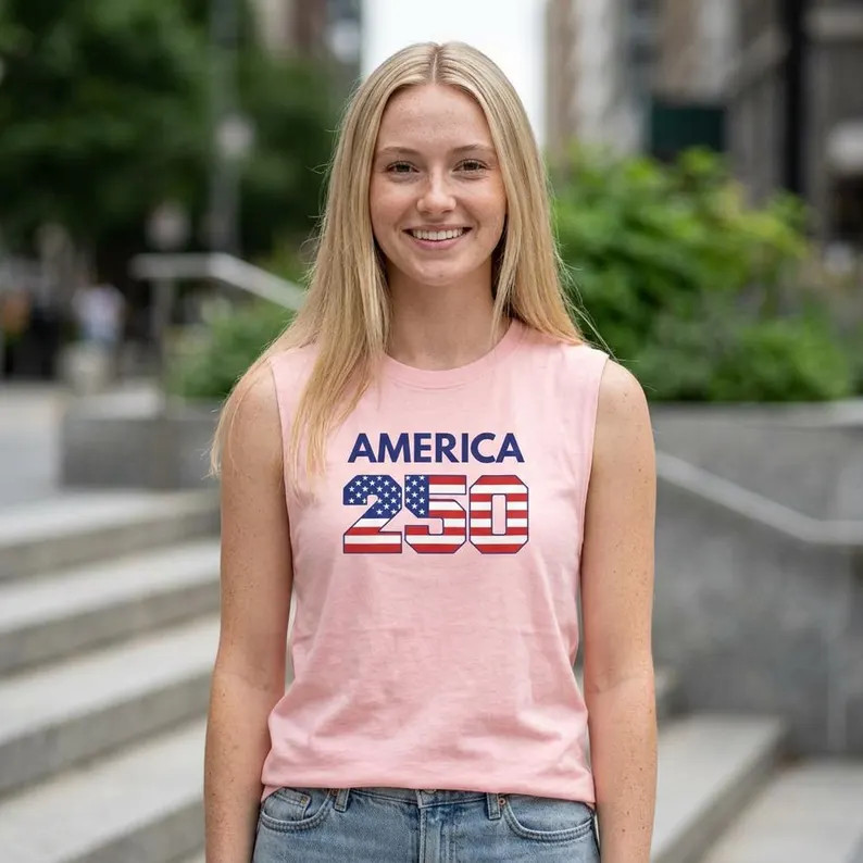 America USA Patriotic Tank Top gallery