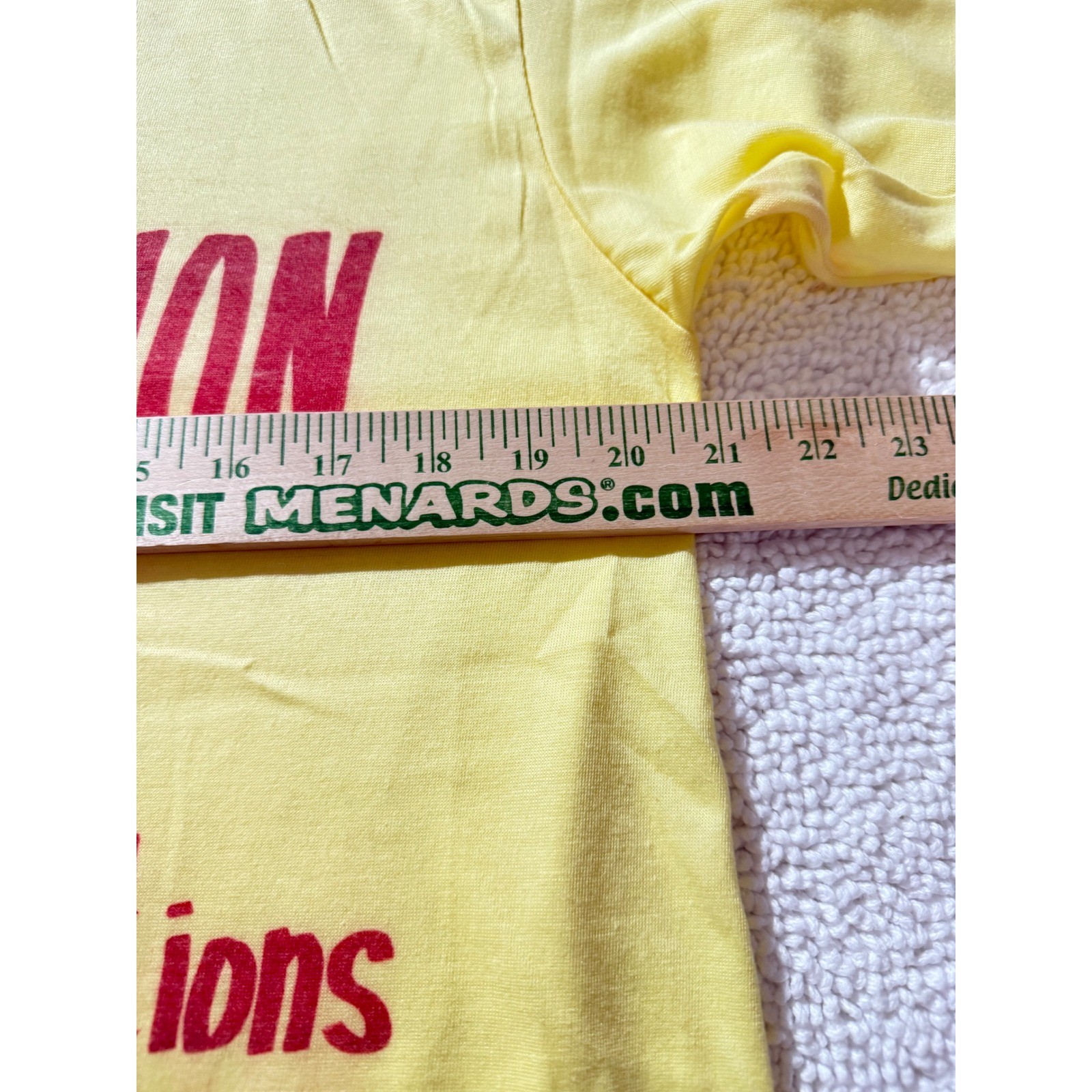 Vintage Single Stitch Construction Workers Have Bigger Erections T Shirt Mens L gallery