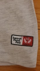 Superdry Track & Field Trials 72 Graphic Logo Crew Neck Cotton T-Shirt Men’s L