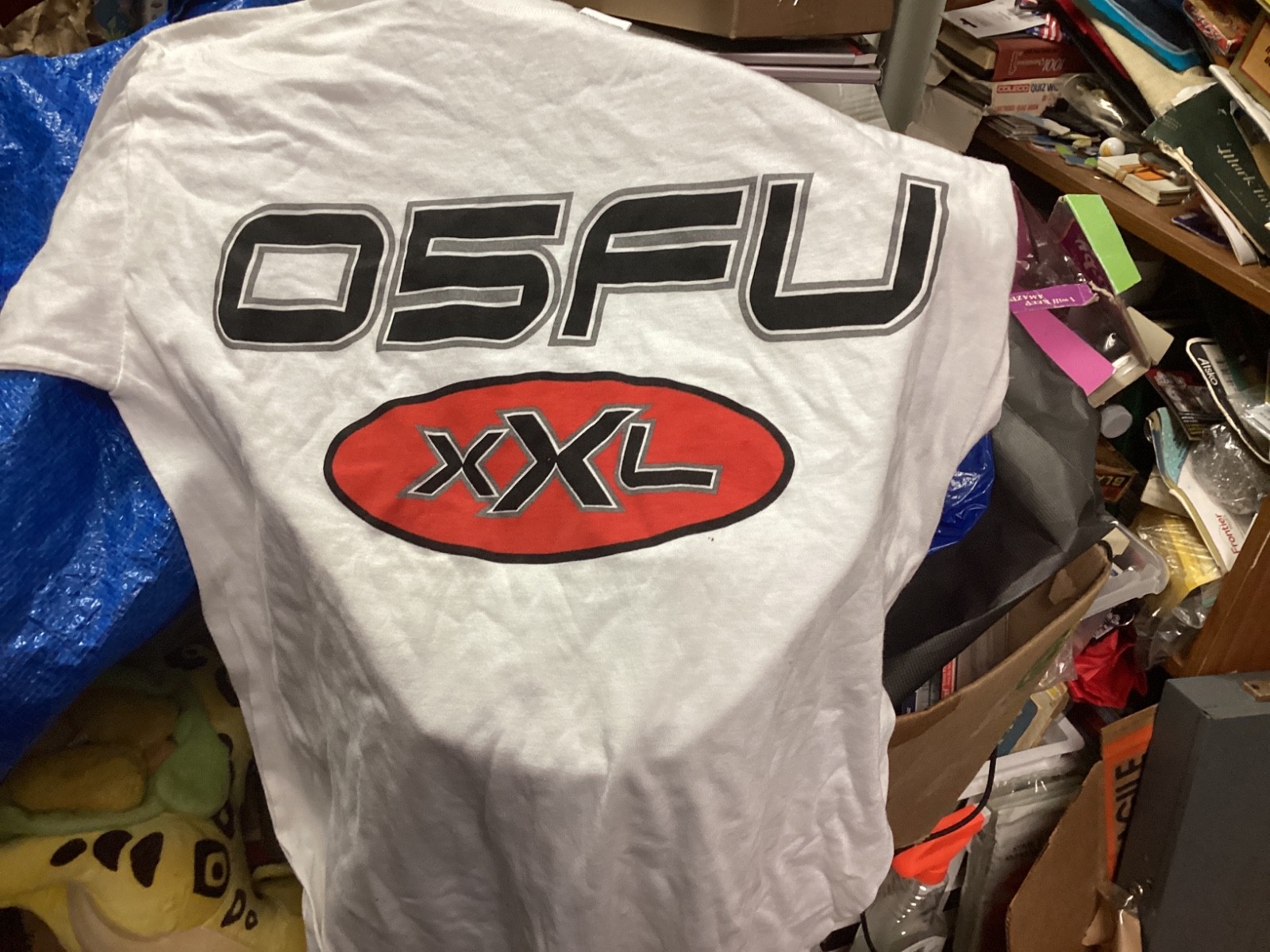 Vintage Fu Sports Shirt Mens Medium 05 Graphic Parody FUBU Rap Hip Hop 90s 2000s