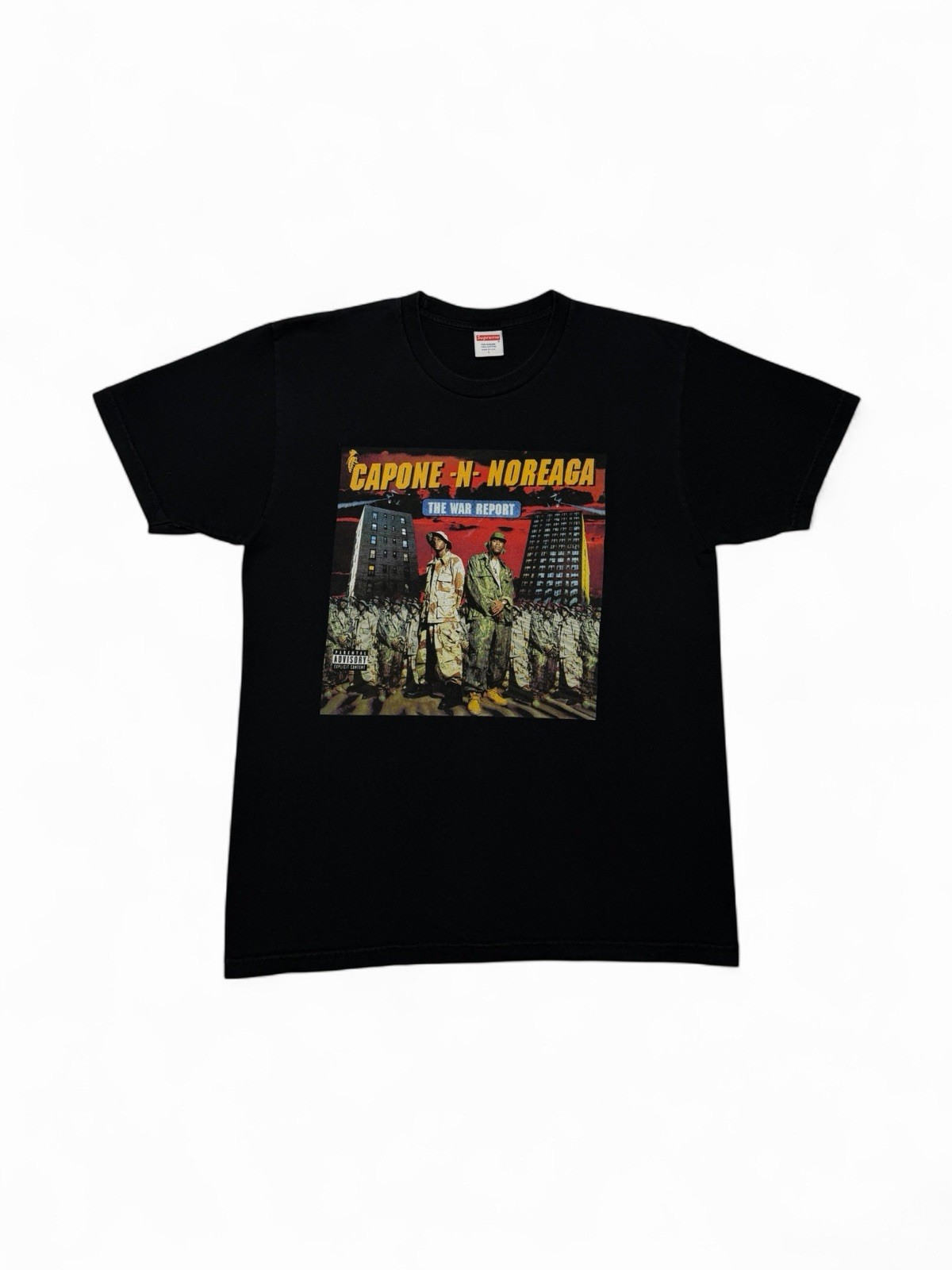 Fall/Winter 2016 Supreme Capone – N – Noreaga Rap Tee Shirt