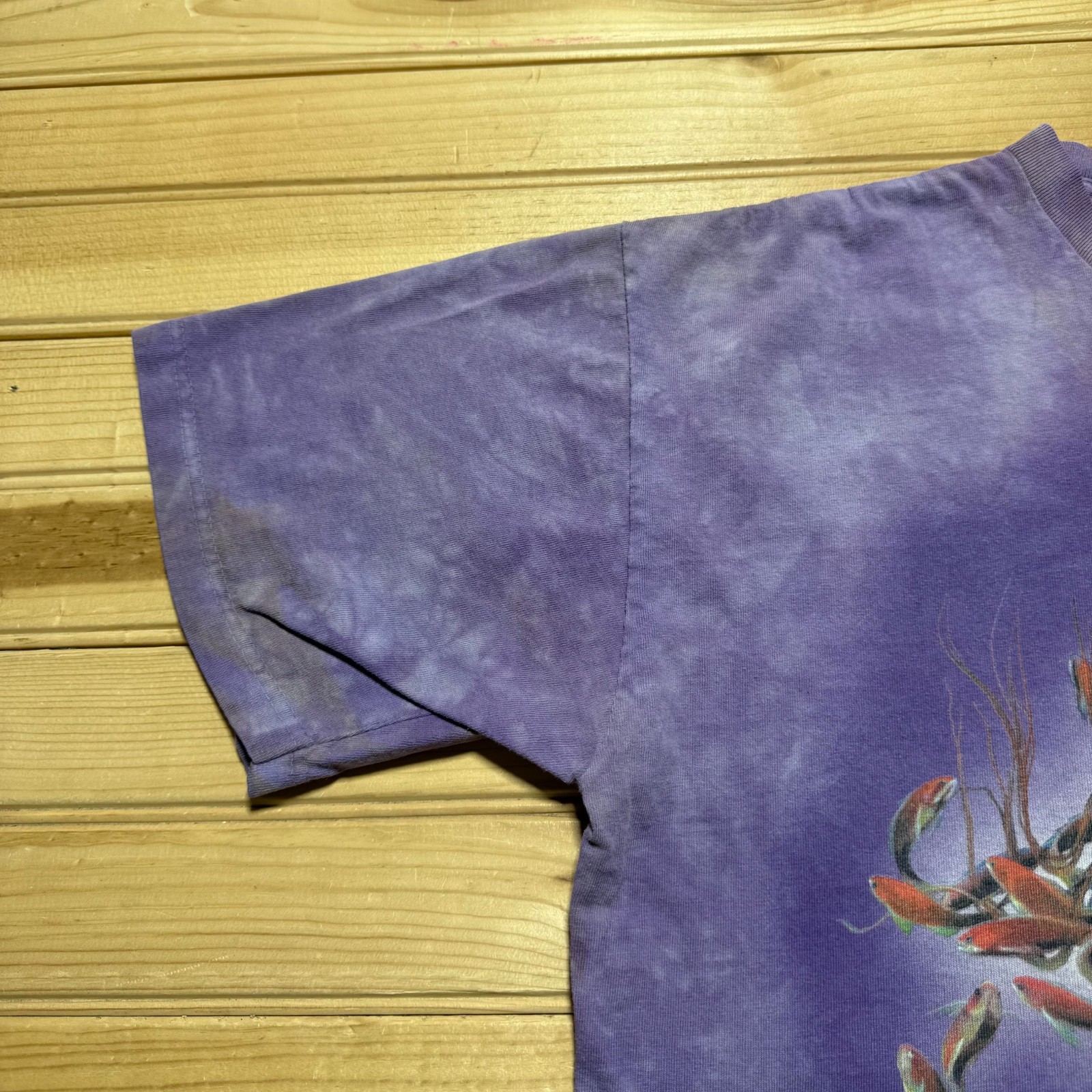 Vintage 2002 The Mountain Mermaid Mystical Fantasy Art Graphic T-Shirt USA Large gallery