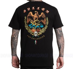 Sullen Art Collective Golden Eagle Premium SCM5635 Short Sleeve T-shirt For Men