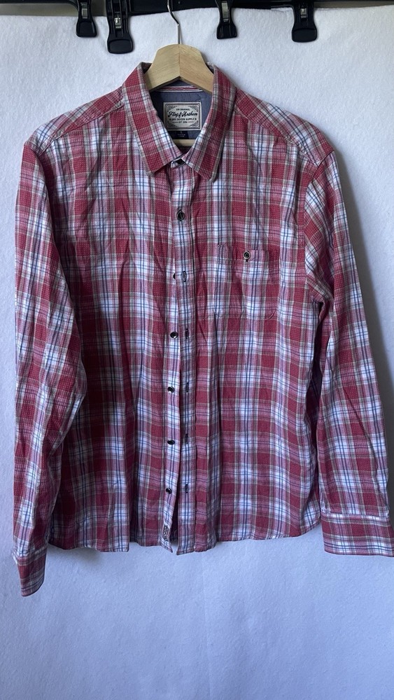 Flag & Anthem Men’s Plead Shirt Large, Button Up