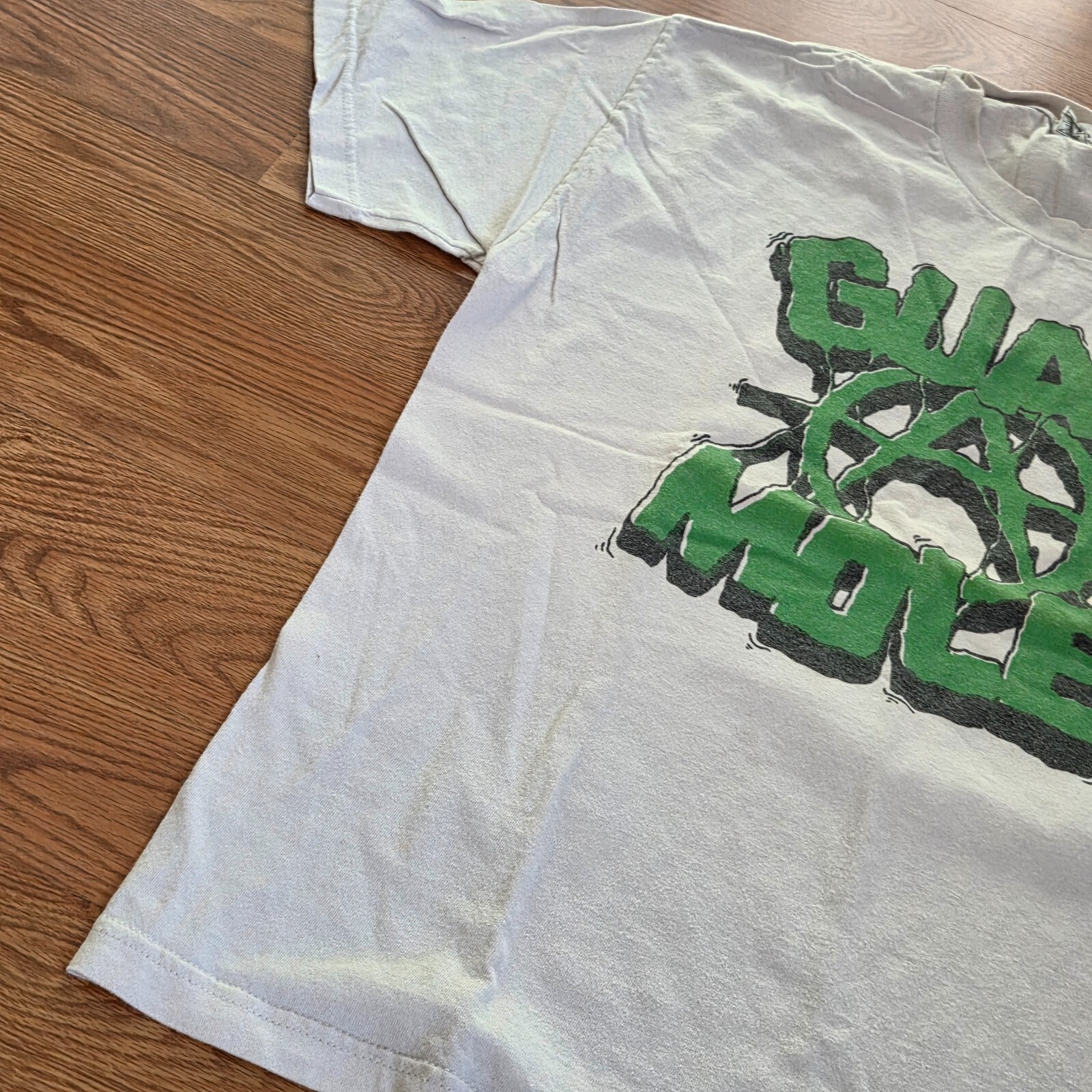 Vintage 2000s Guacamole Anarchy T Shirt Avocado Rebellion Large Summer Tee gallery