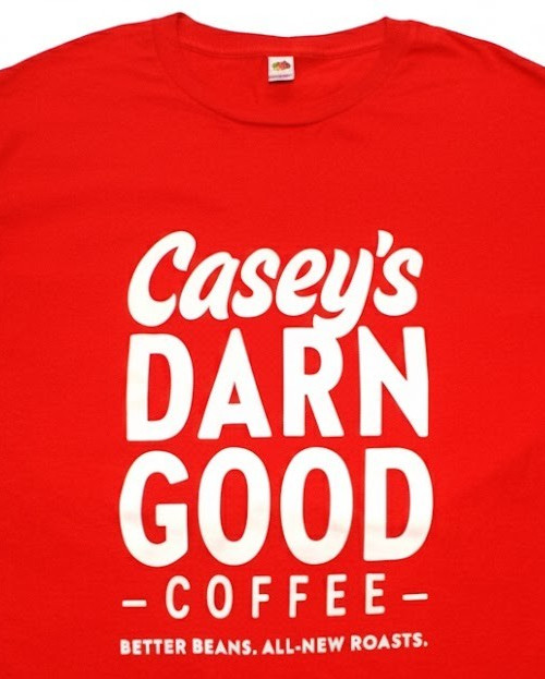 Casey’s General Store “Darn Good Coffee” Employee Uniform T-Shirt, 3XL