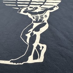 Butter Goods Skateboarding Logo Spell out T-Shirt Size LARGE Navy Blue Y2K