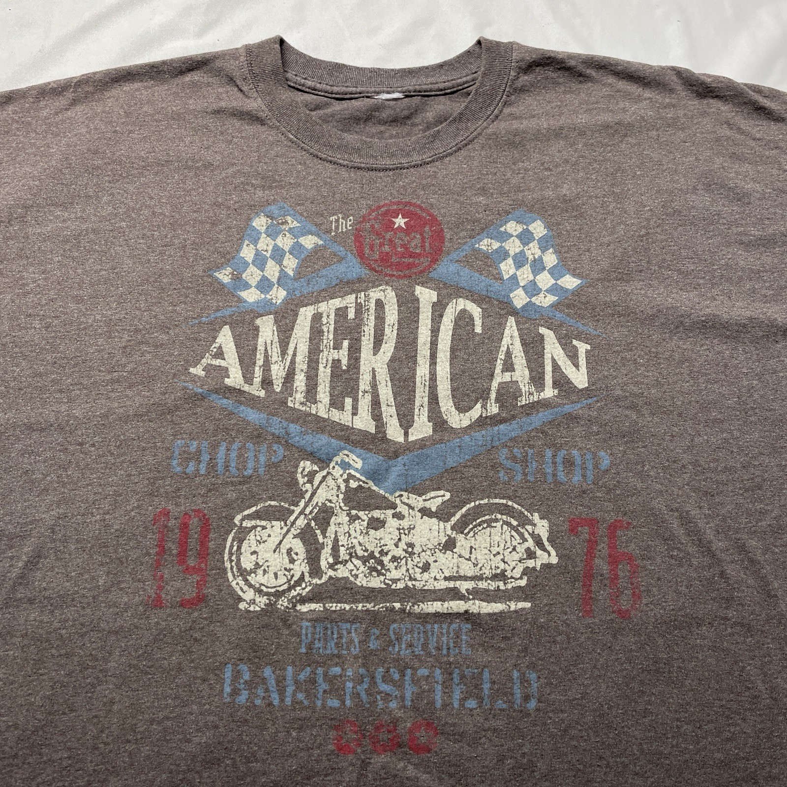 Vintage Motorcycles T-Shirt Men’s XL Biker American Chop Shop Choppers Dad gallery